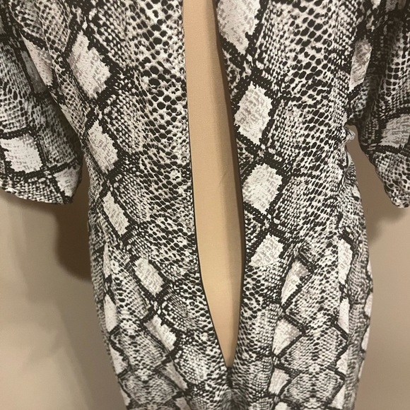 Uncle Frank: Cropped Jumpsuit, Snakeskin, size Medium - Picture 8 of 10